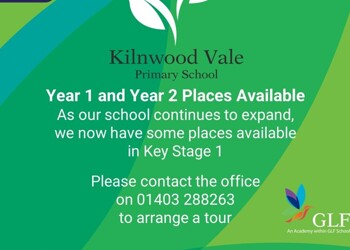 Year 1 and 2 Places Available